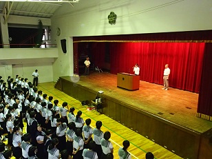 平成26年度　2学期始業式