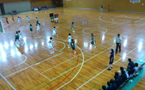 バスケットボール部：大阪総体１次予選でベスト８に進出